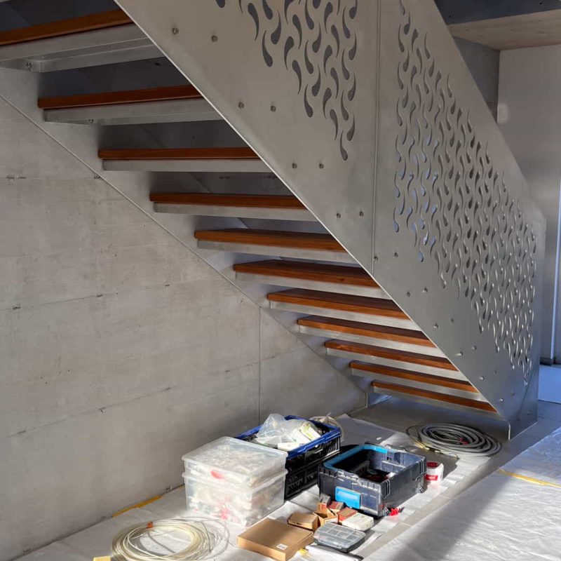 Alu Treppe