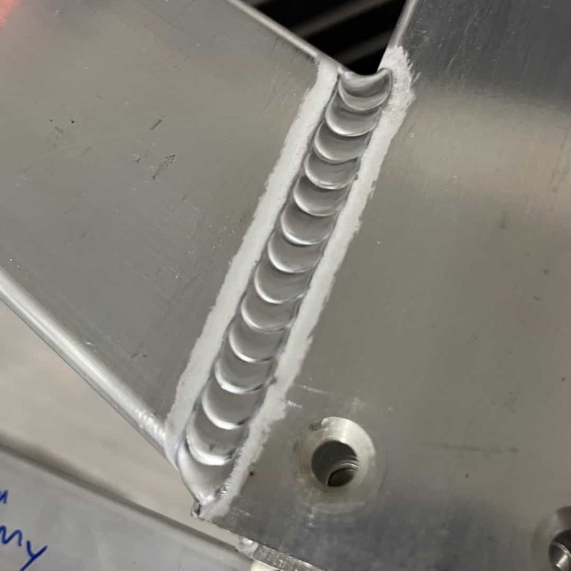 Aluminium Schweissnaht