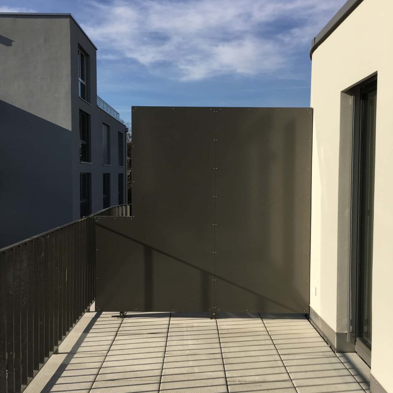 Balkon Trennwand