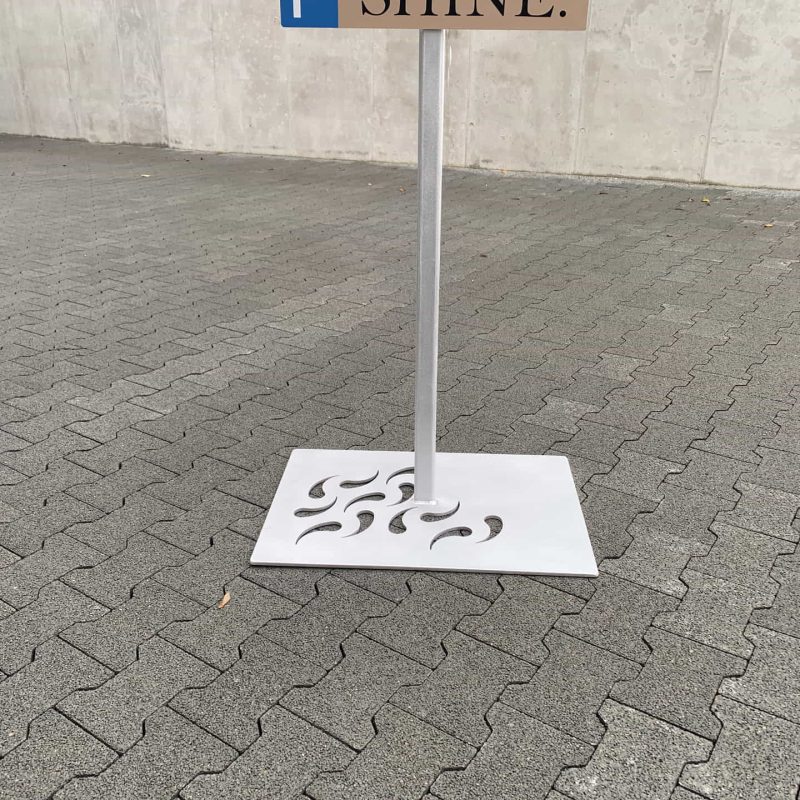 Werbe Halterungen